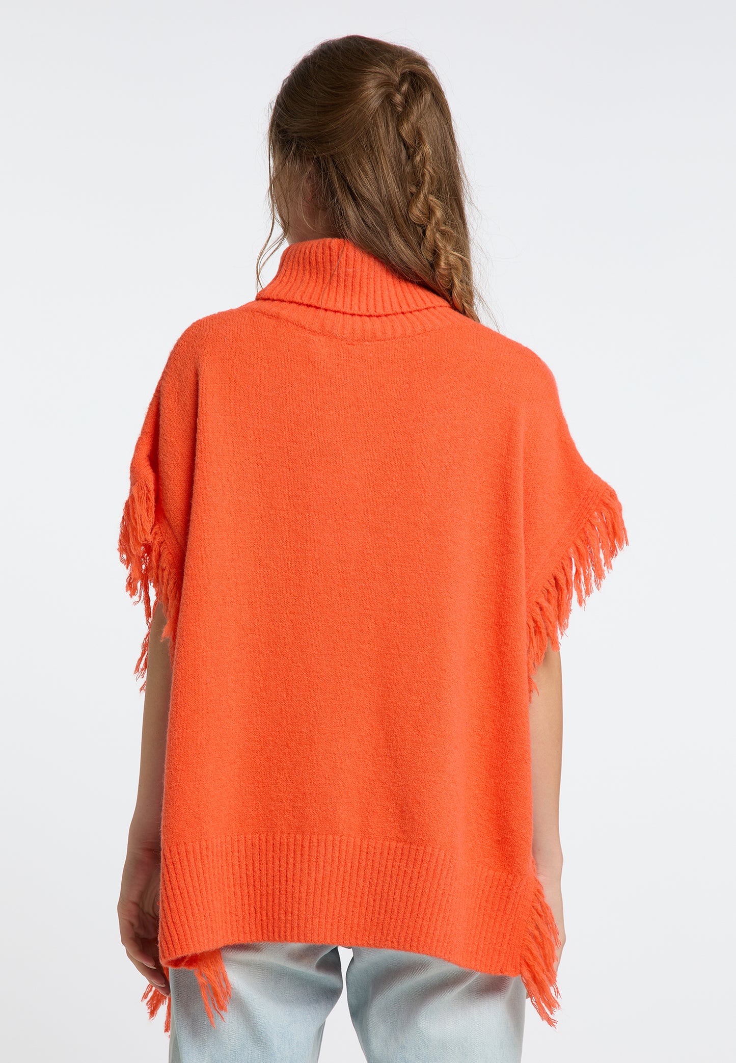 IZIA women's knit poncho