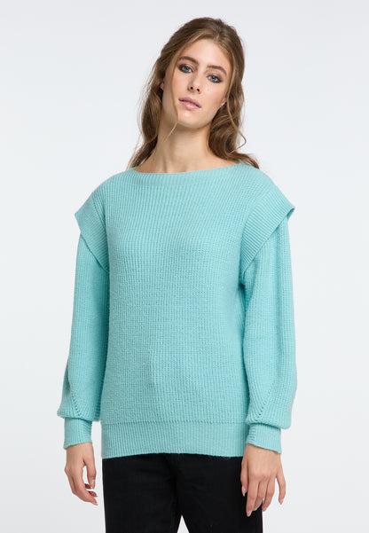 IZIA damski sweter z grubszej dzianiny