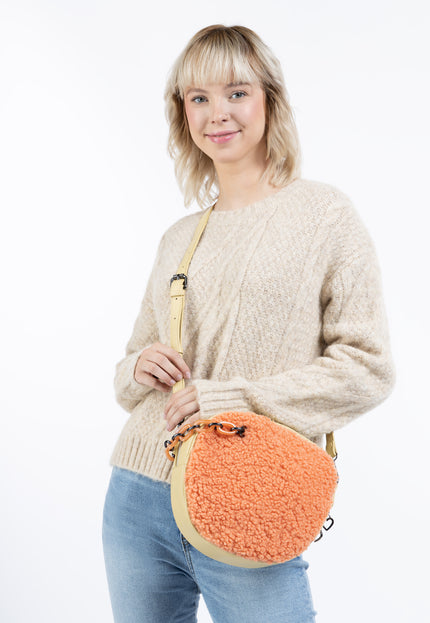 myMo Women's Bag With Teddy Fur