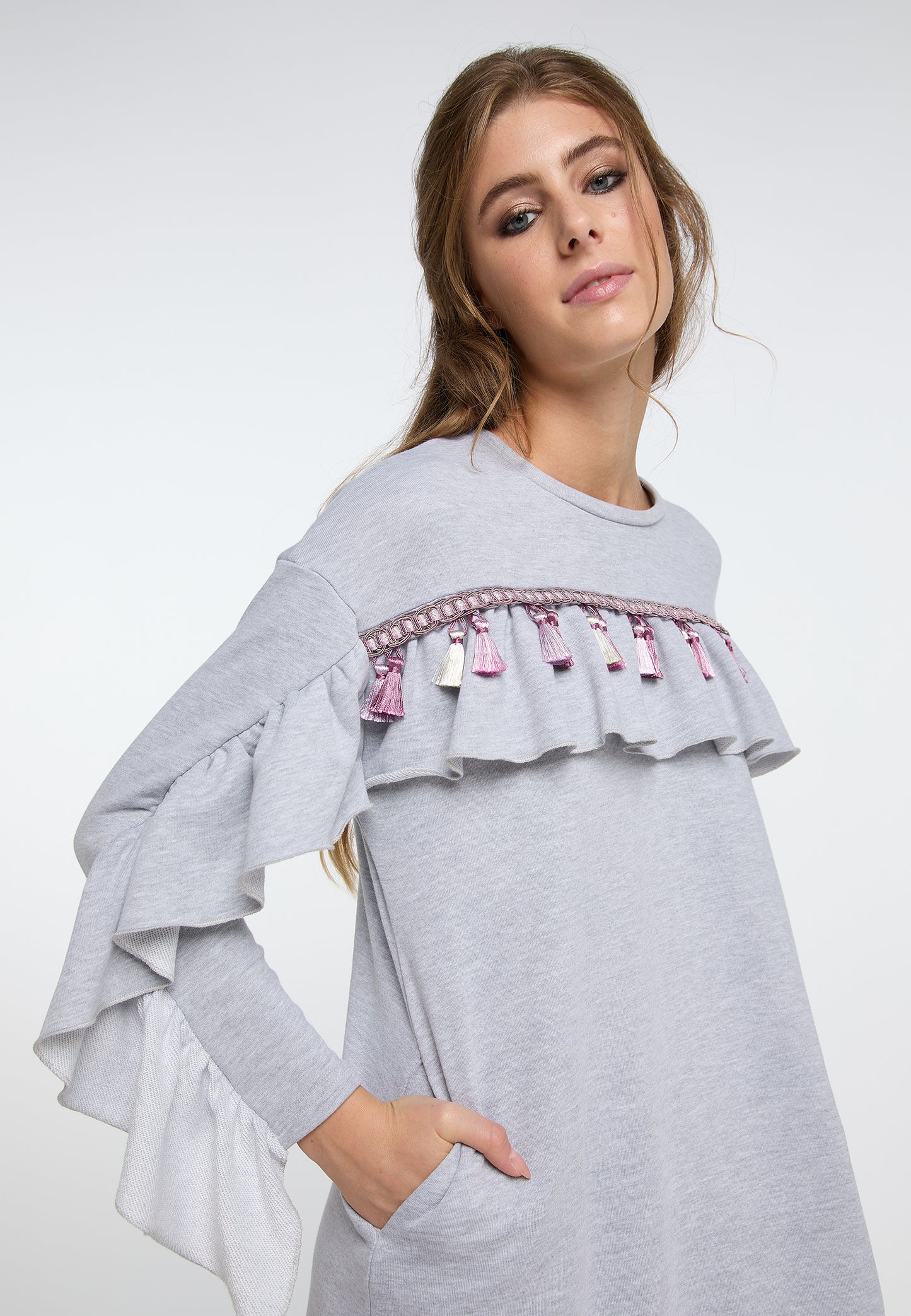 IZIA women's sweat dress