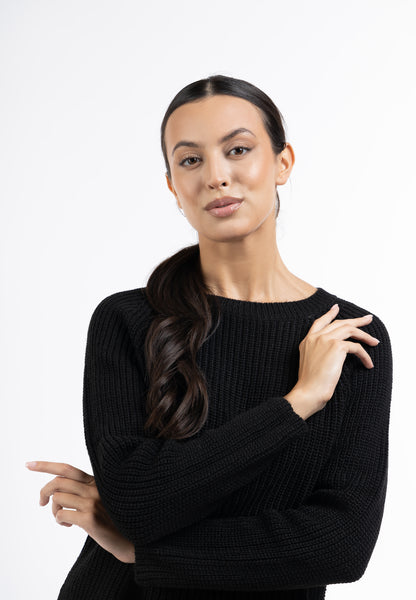 faina damski sweter z dzianiny
