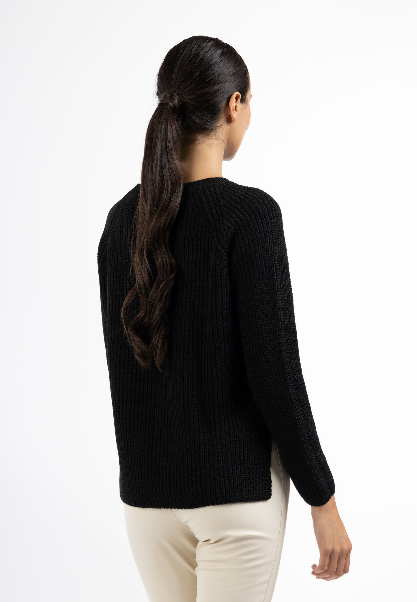 faina damski sweter z dzianiny