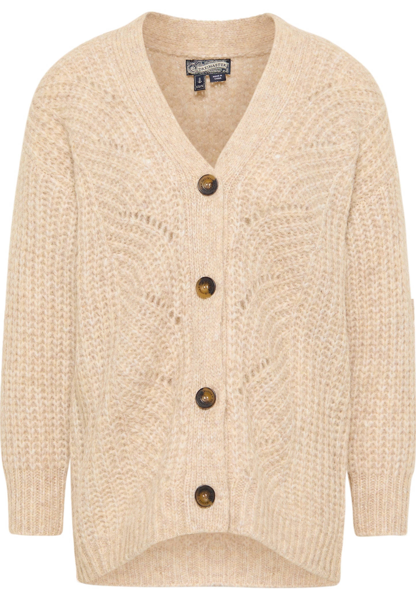 DreiMaster Vintage women's cardigan with button