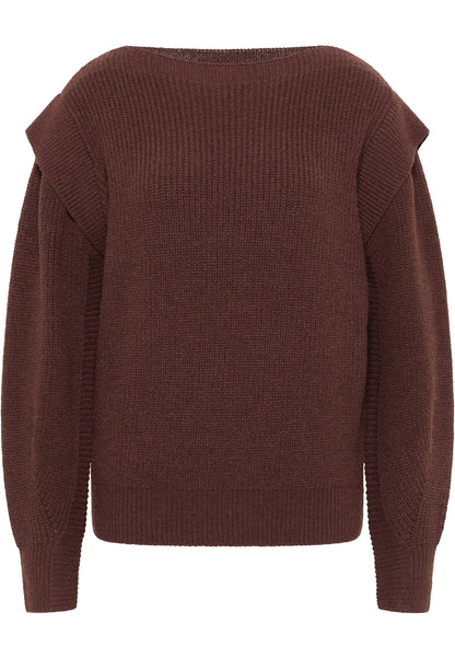 IZIA damski sweter z grubszej dzianiny