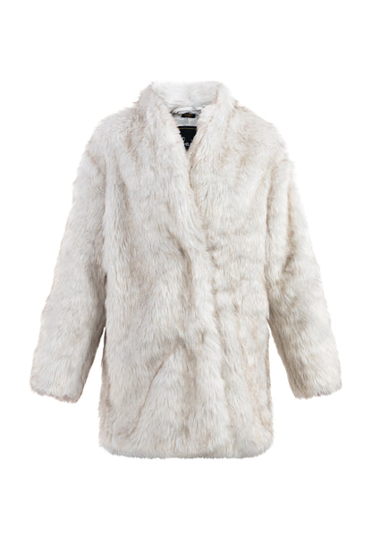 faina women's faux fur coat