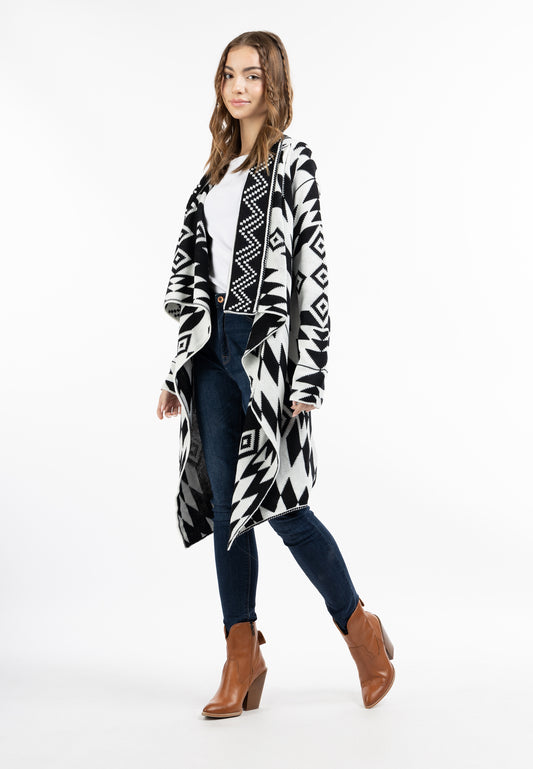 IZIA women's open knit cardigan
