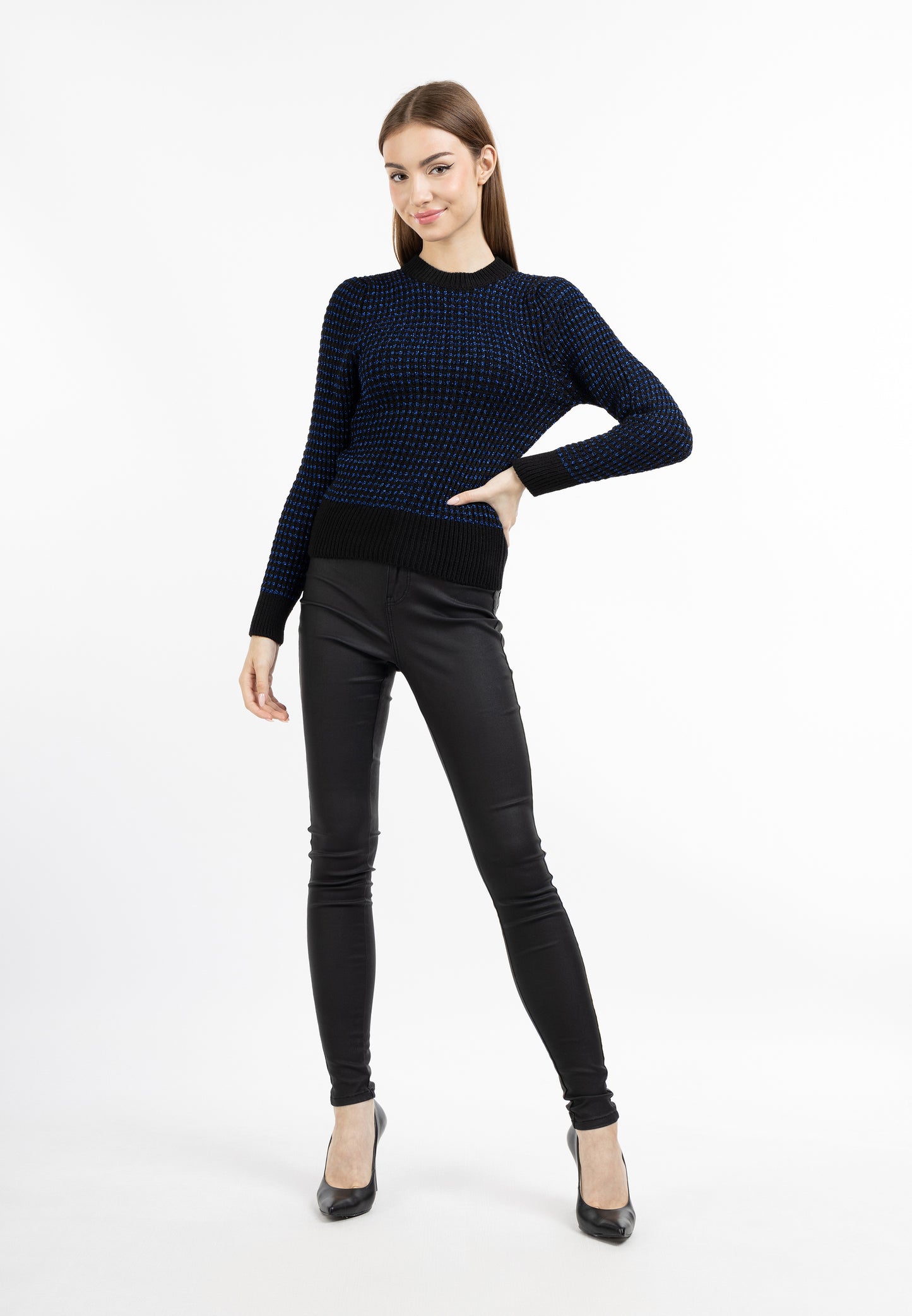 myMo at night damski sweter z dzianiny