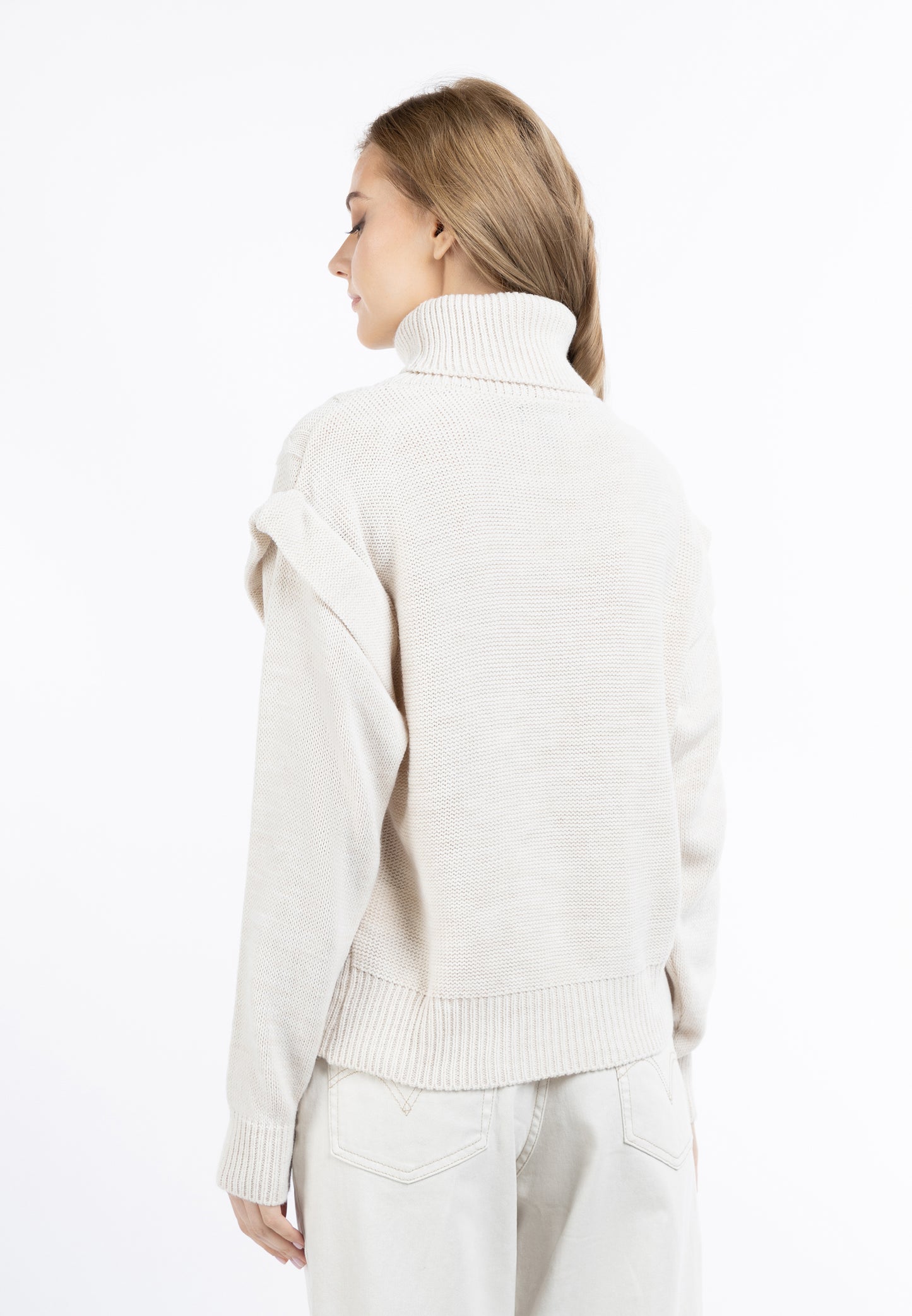 DreiMaster Vintage damski sweter dzianinowy