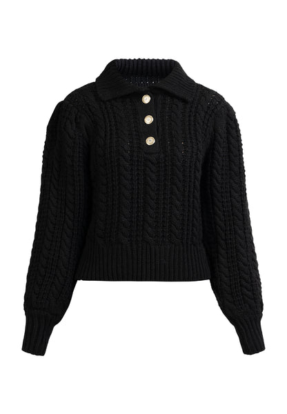 DreiMaster Vintage damski sweter dzianinowy