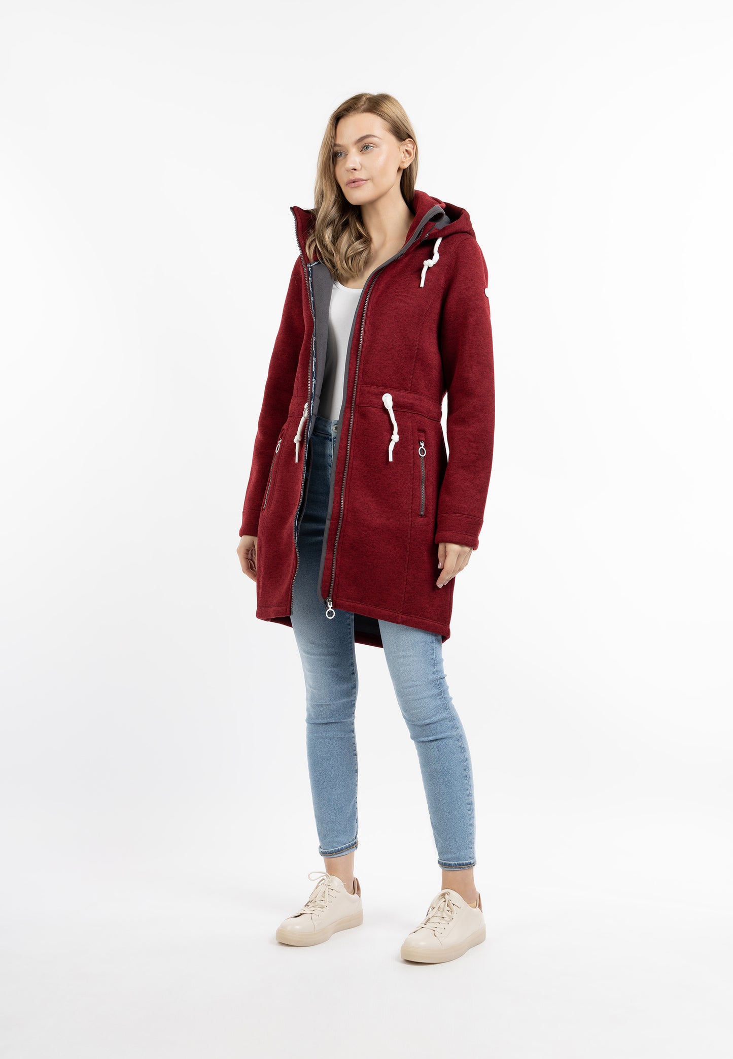 DreiMaster Maritim women's knit fleece coat