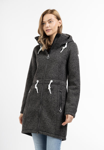 DreiMaster Maritim women's knit fleece coat