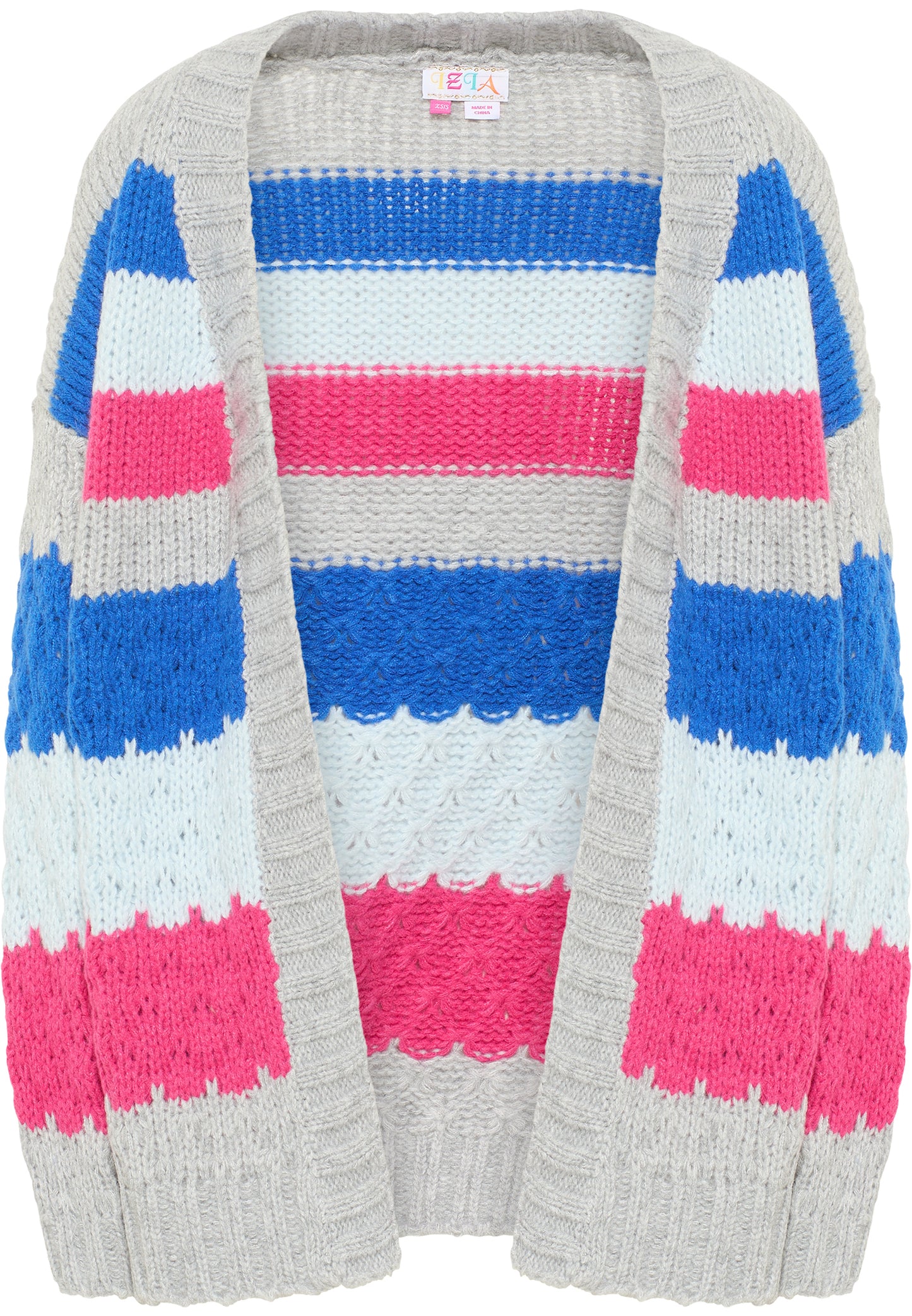 IZIA women's open cardigan