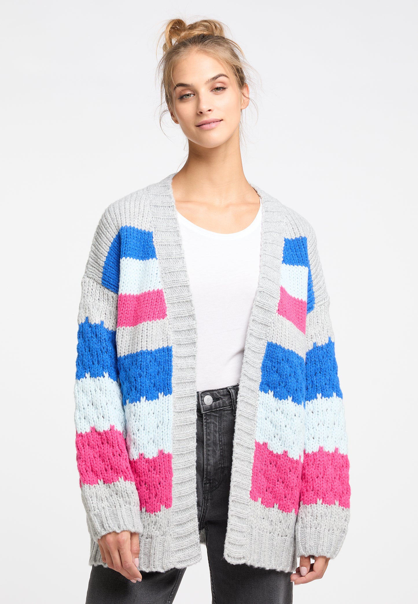IZIA women's open cardigan