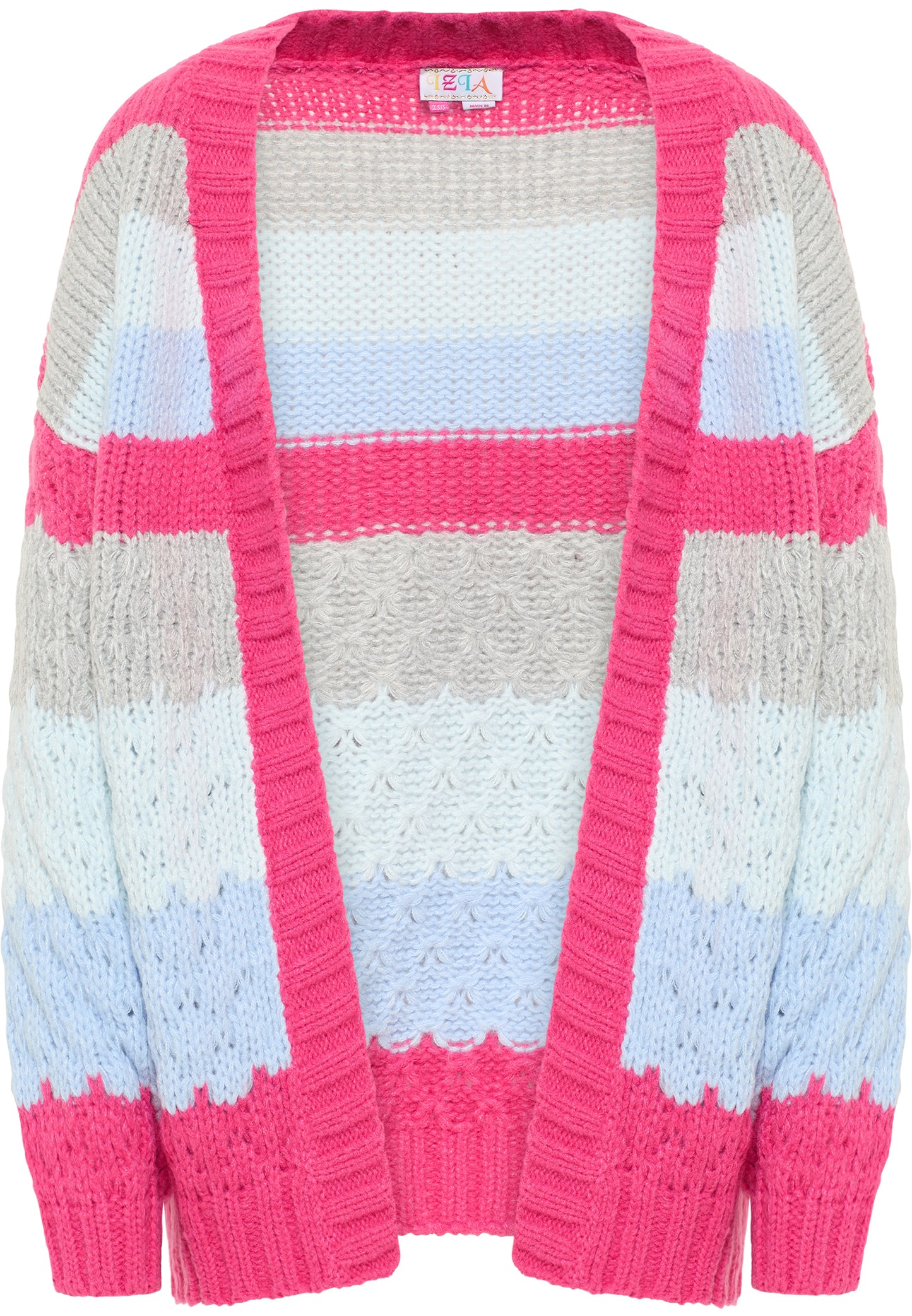 IZIA women's open cardigan