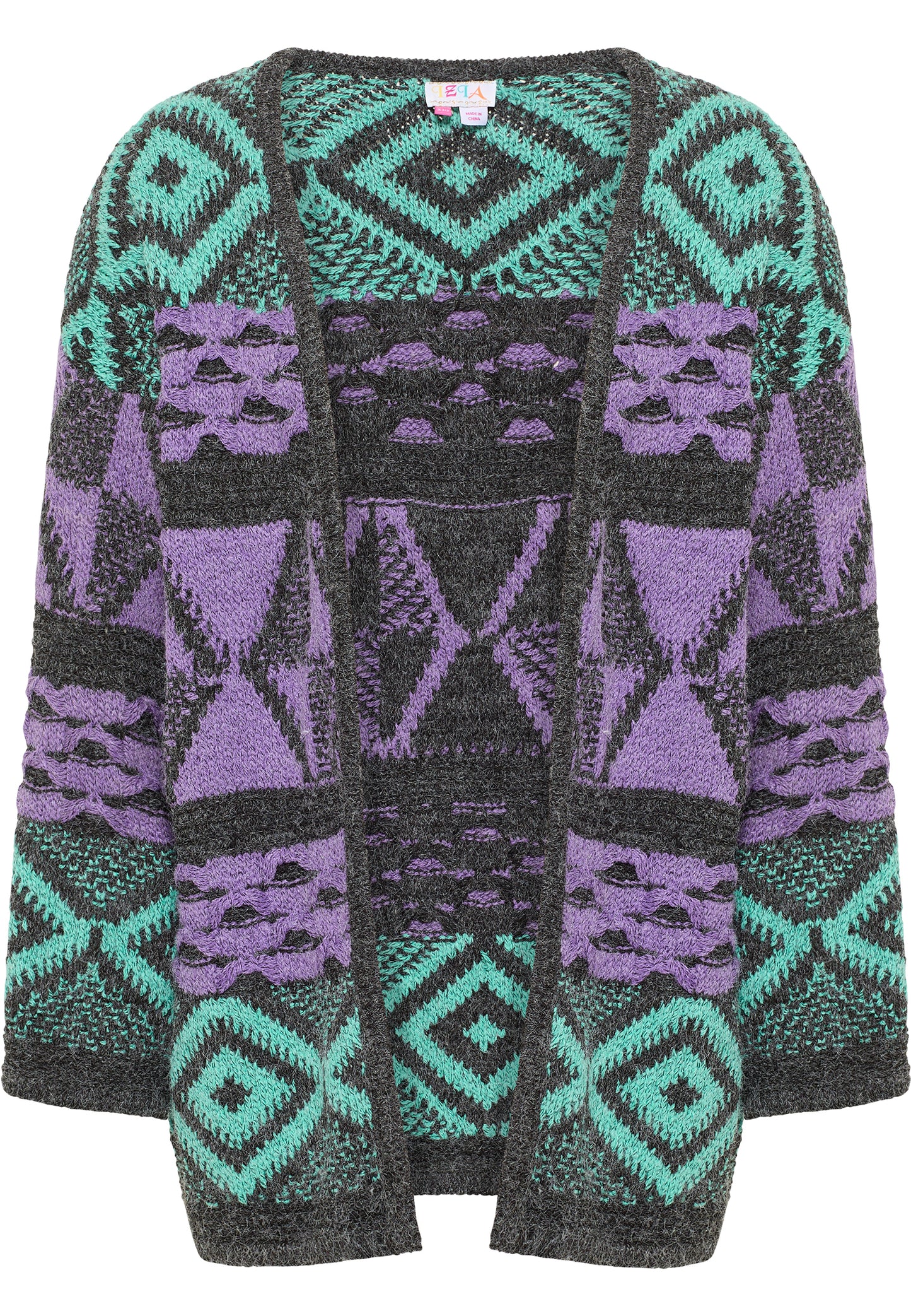 IZIA women's open cardigan