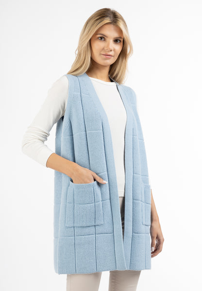 usha WHITE LABEL women's knitted vest long