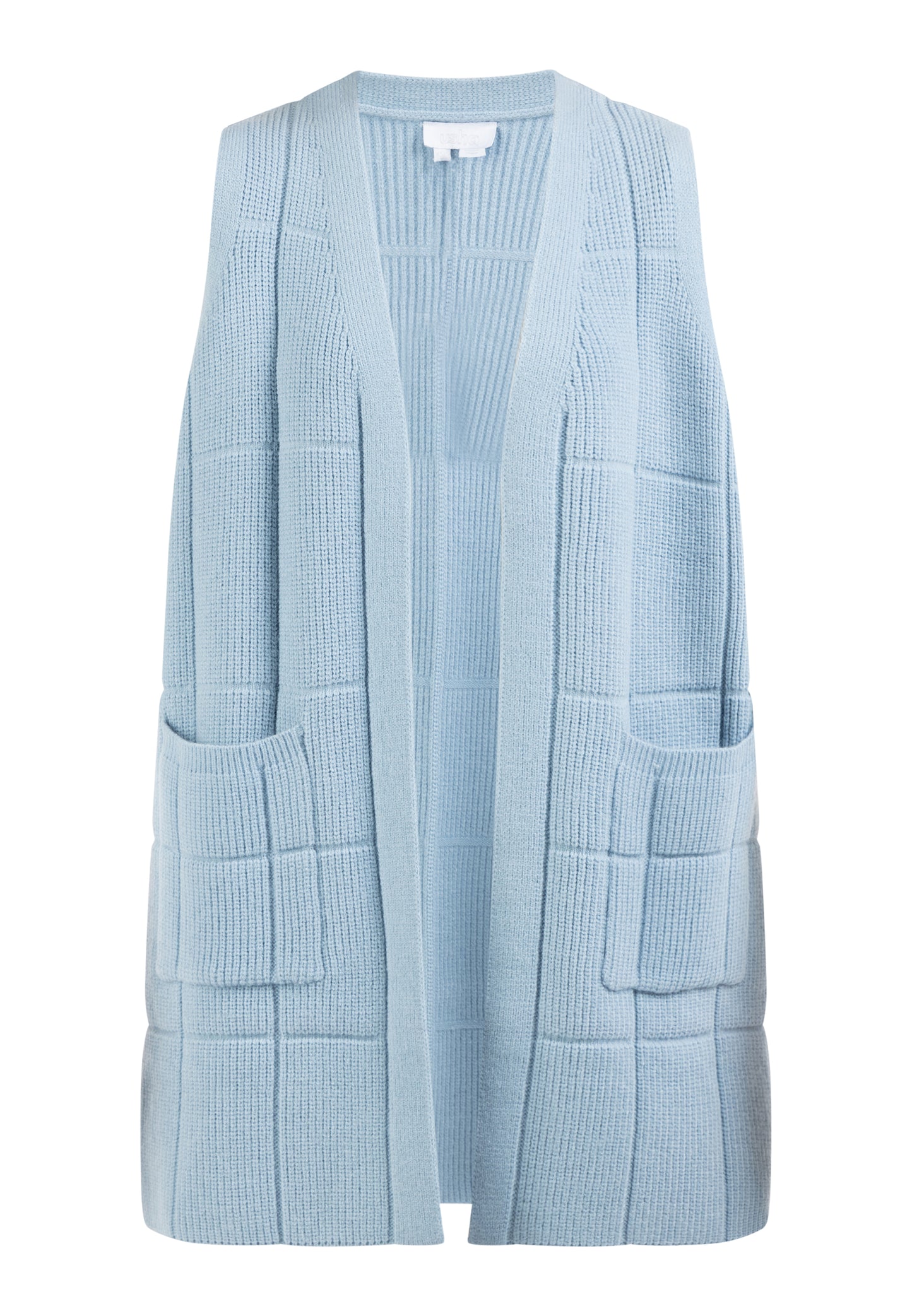 usha WHITE LABEL women's knitted vest long