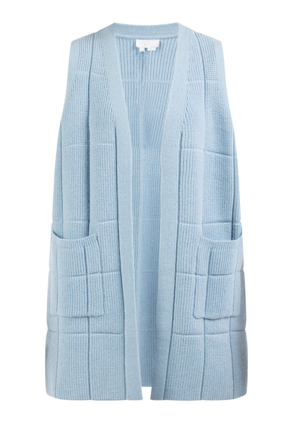 usha WHITE LABEL women's knitted vest long