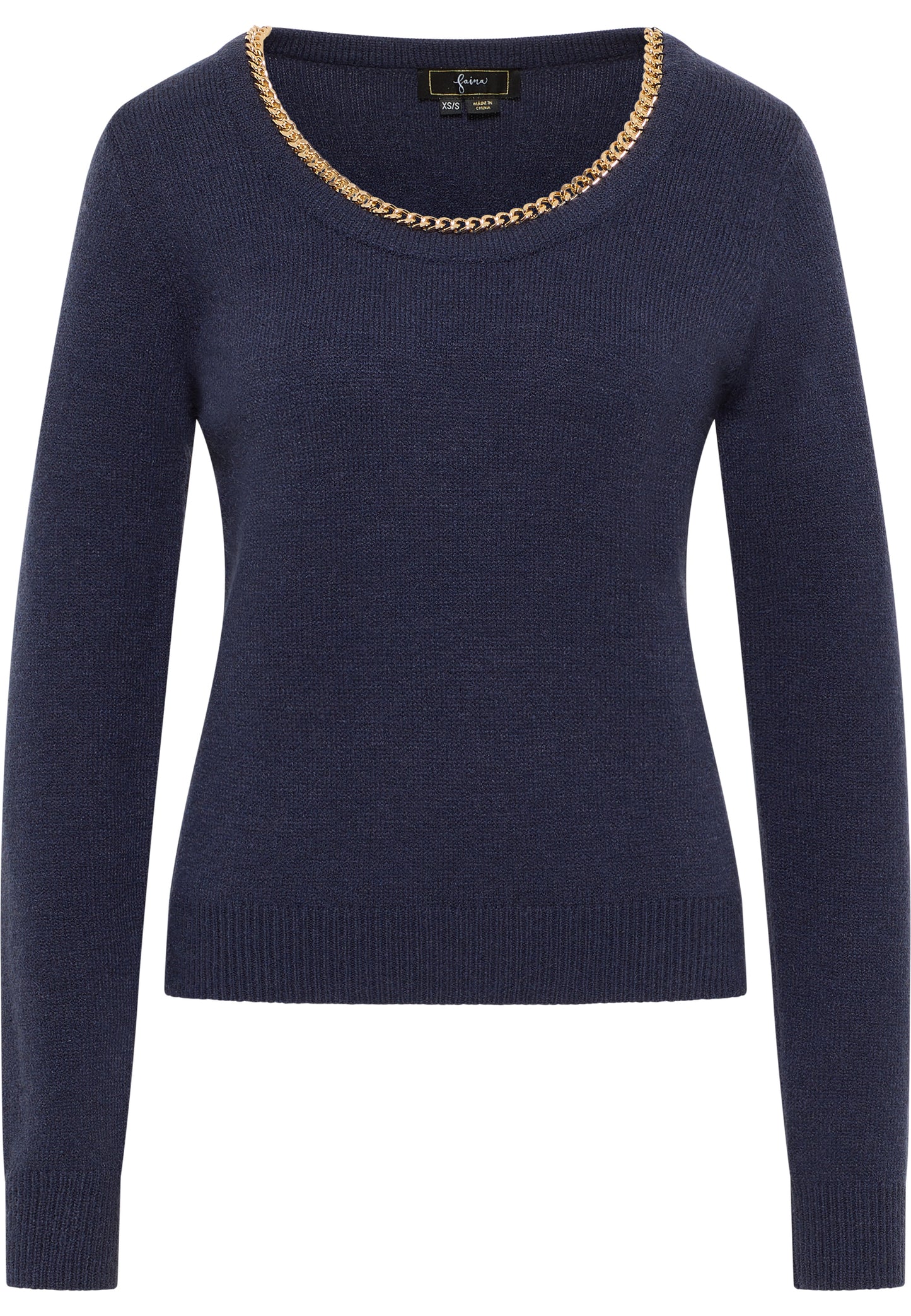 faina damski sweter dzianinowy