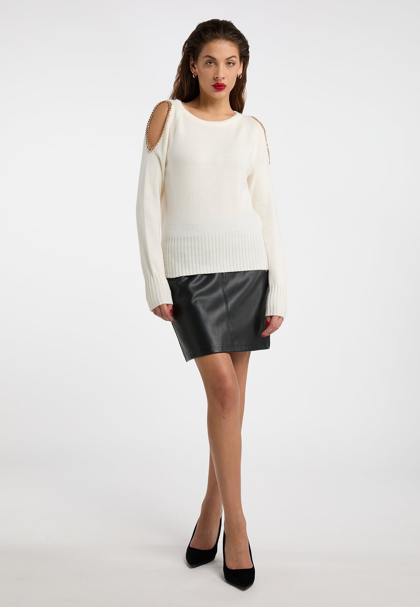 faina women's knitted sweater