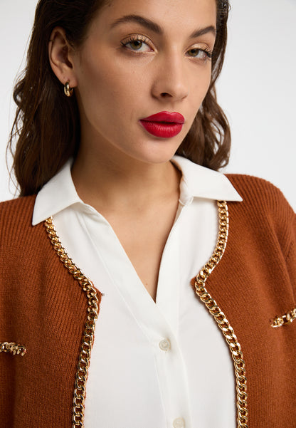 faina women's cardigan