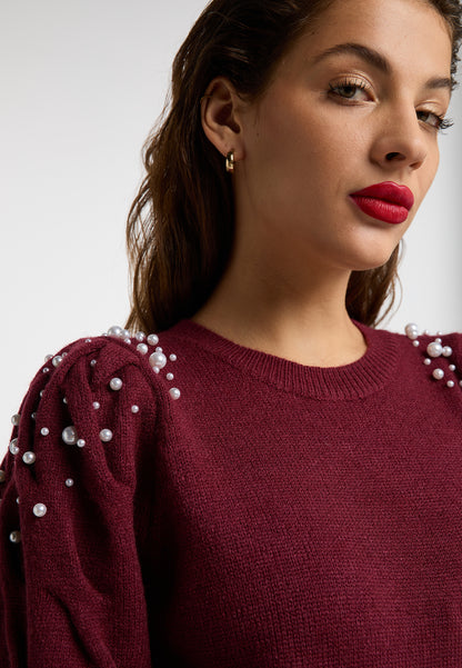 faina damski sweter dzianinowy