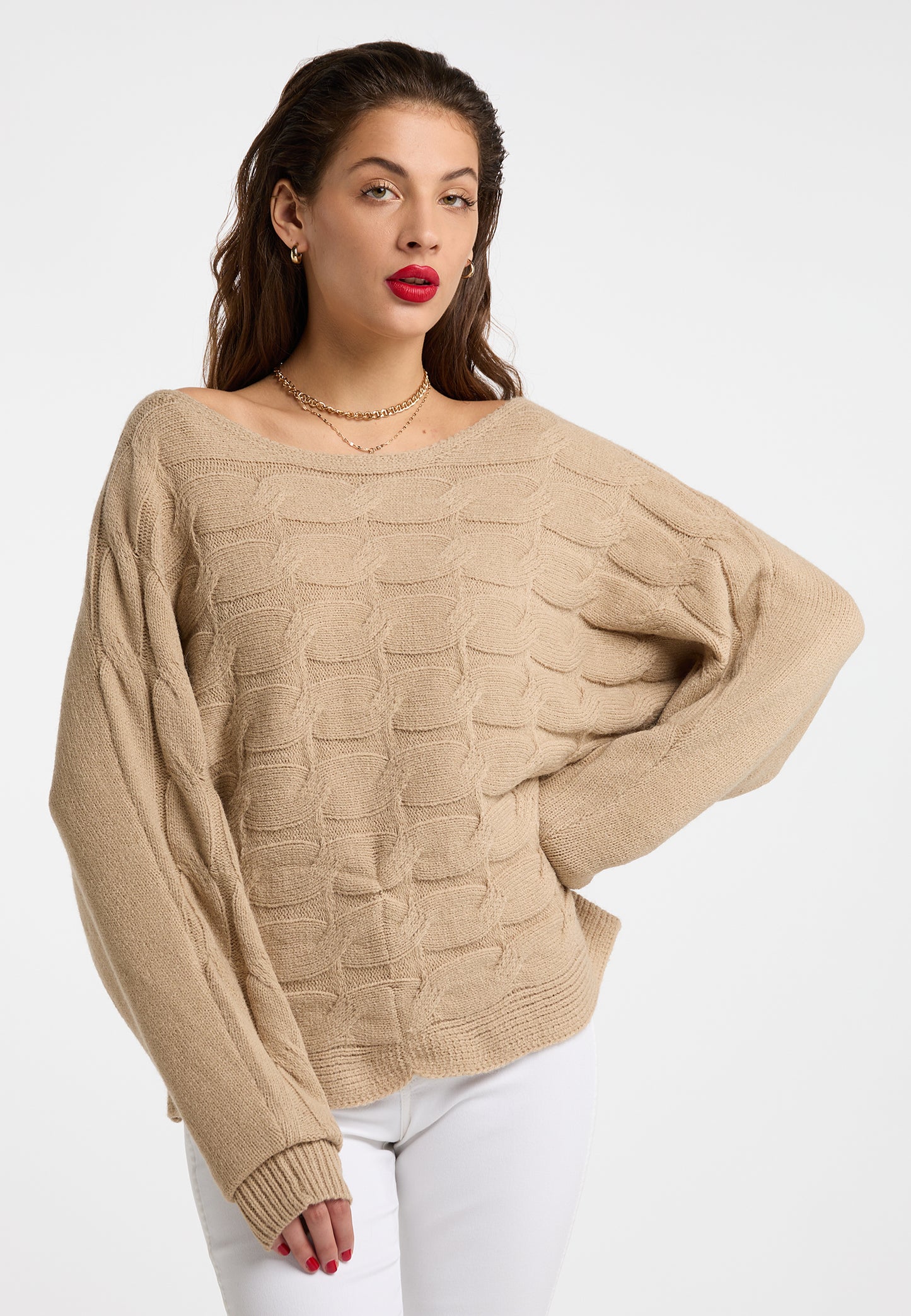faina women's knitted sweater