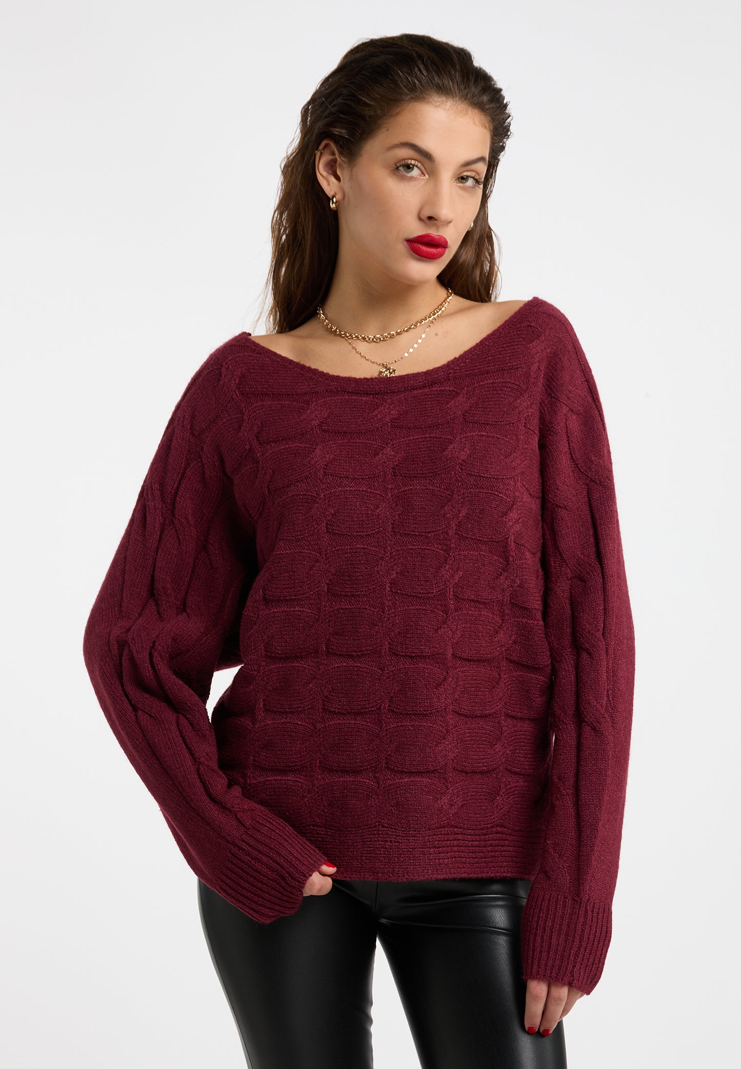 faina women's knitted sweater