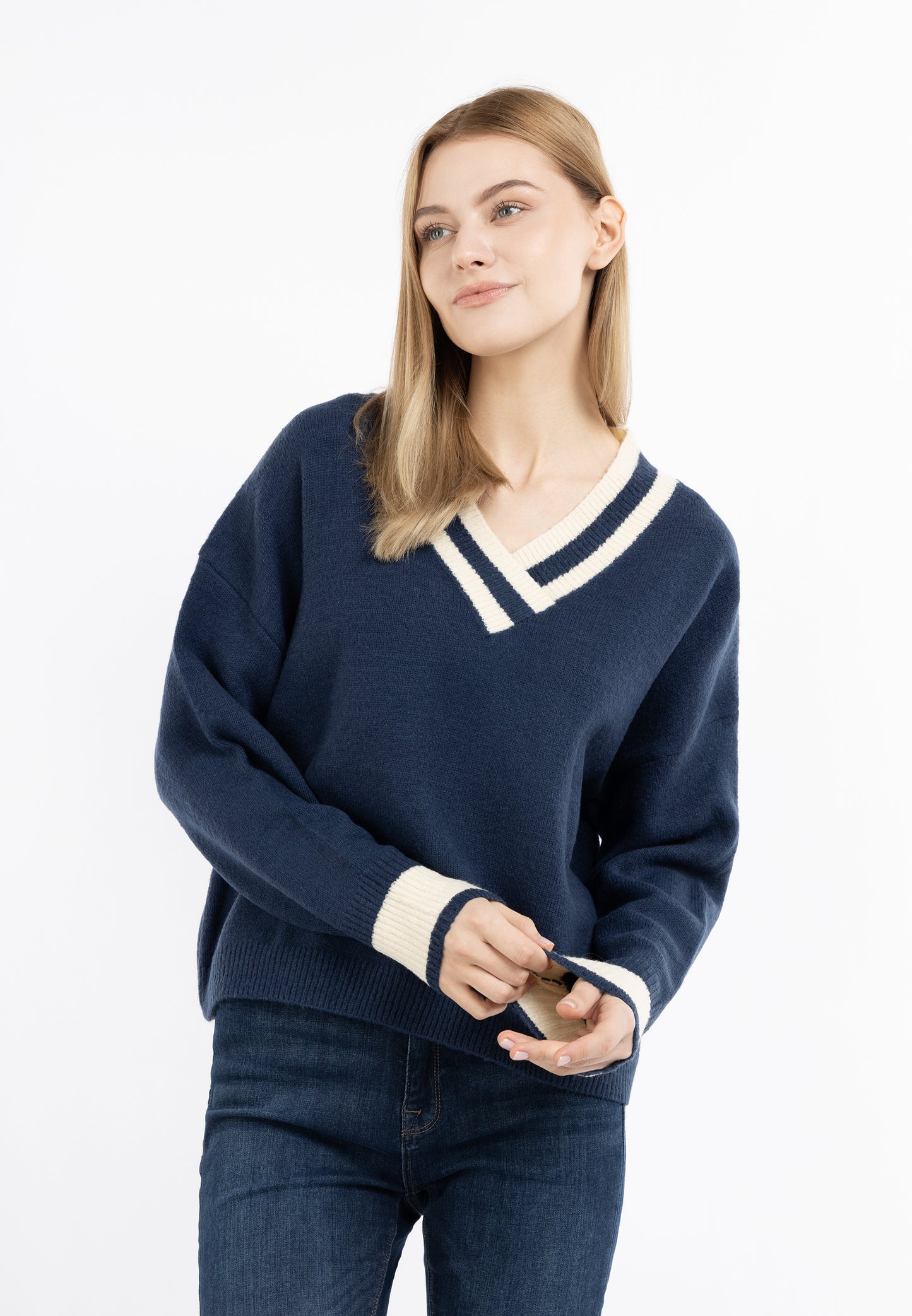 DreiMaster Maritim women's knit sweater
