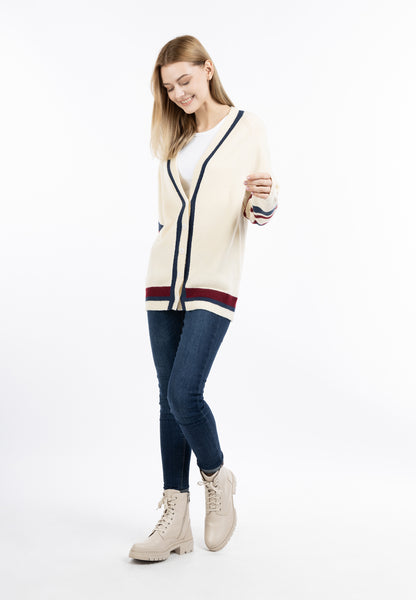 DreiMaster Maritim women's cardigan with button