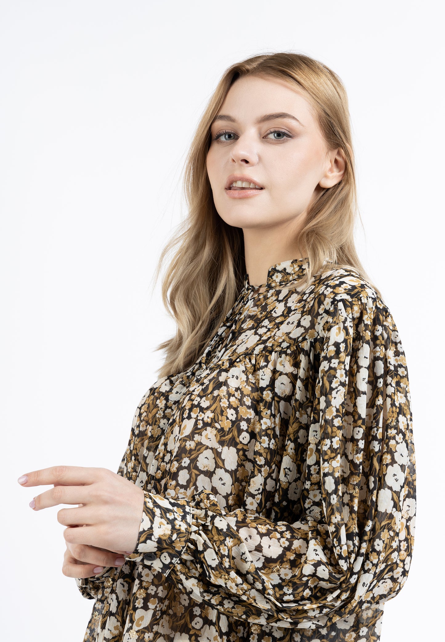 DreiMaster Vintage women's long sleeve blouse