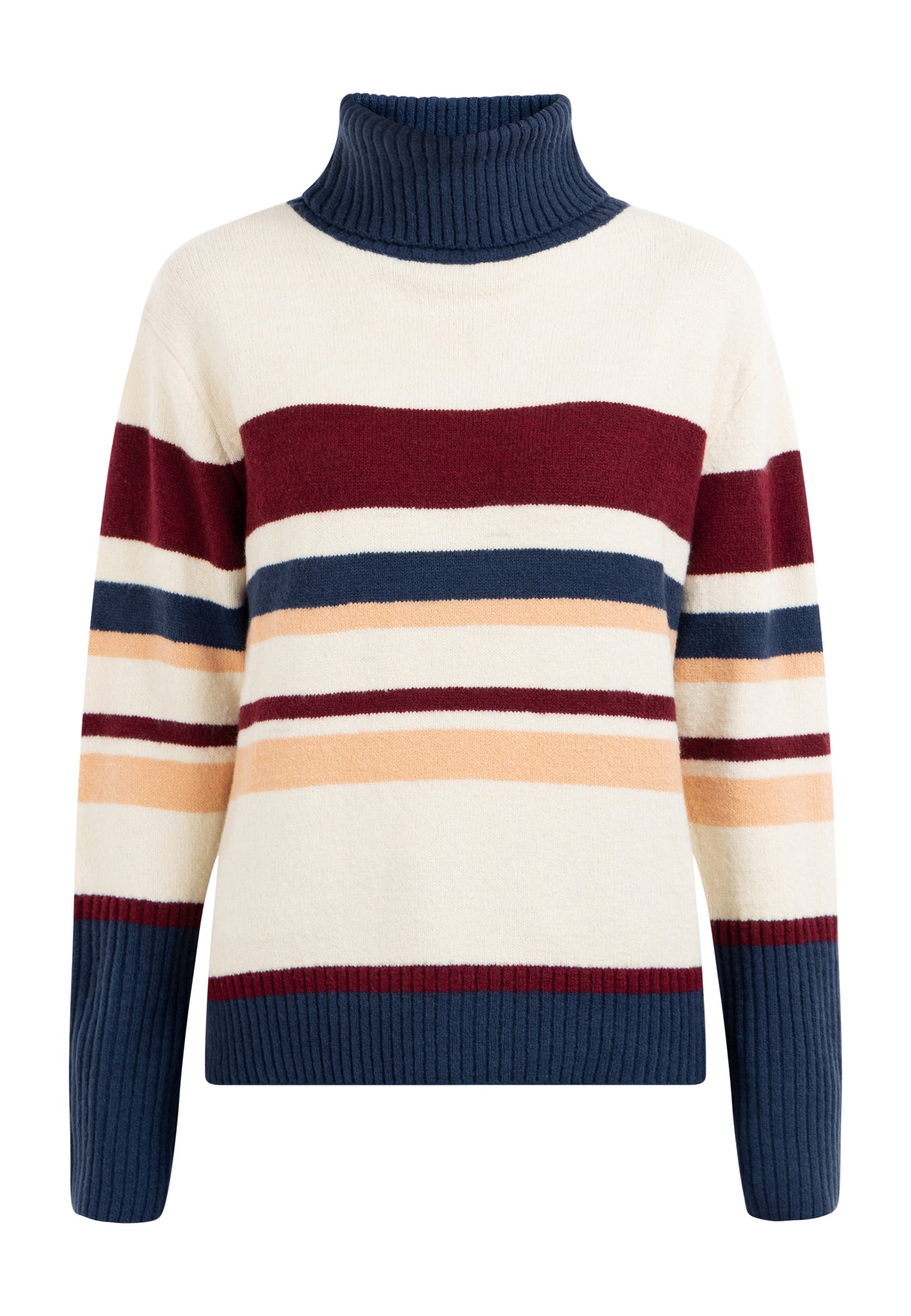 DreiMaster Maritim women's knit turtleneck sweater