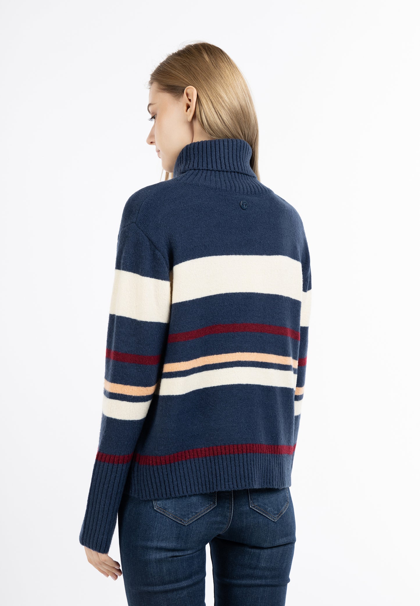 DreiMaster Maritim women's knit turtleneck sweater