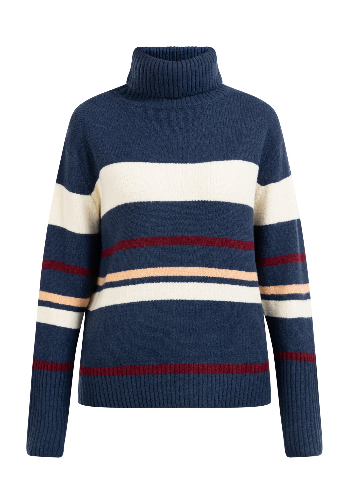 DreiMaster Maritim women's knit turtleneck sweater
