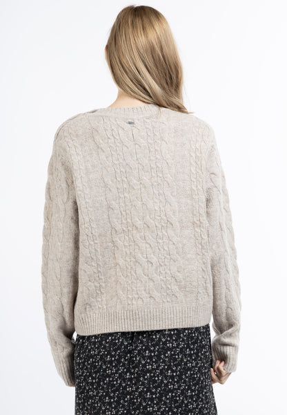DreiMaster Vintage damski sweter dzianinowy