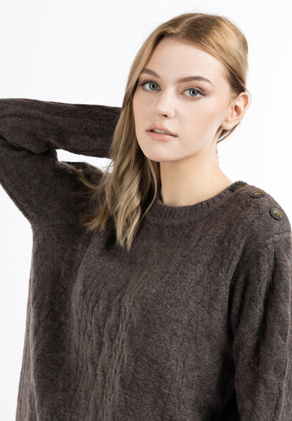 DreiMaster Vintage damski sweter dzianinowy
