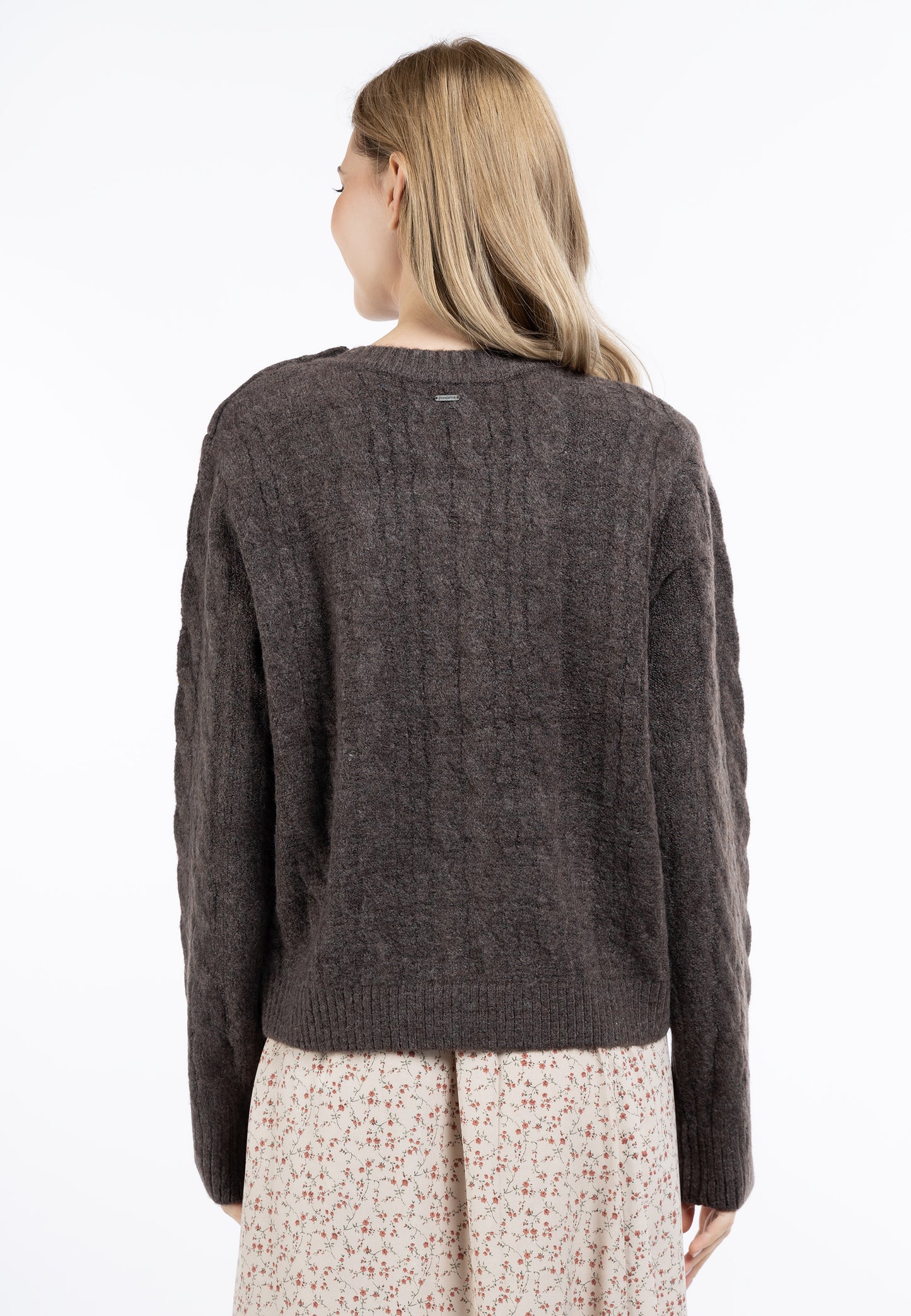 DreiMaster Vintage damski sweter dzianinowy