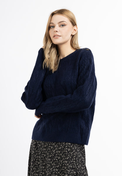 DreiMaster Vintage damski sweter dzianinowy
