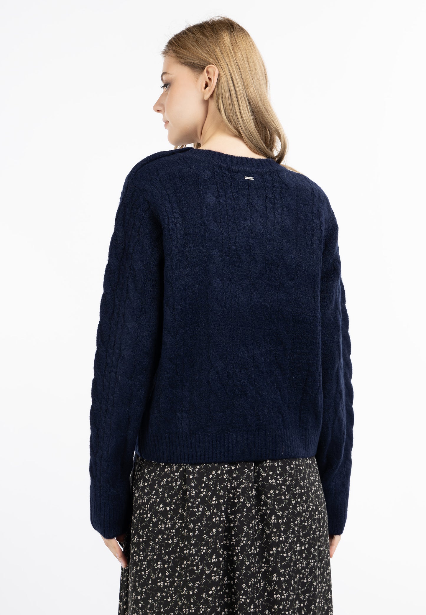 DreiMaster Vintage damski sweter dzianinowy
