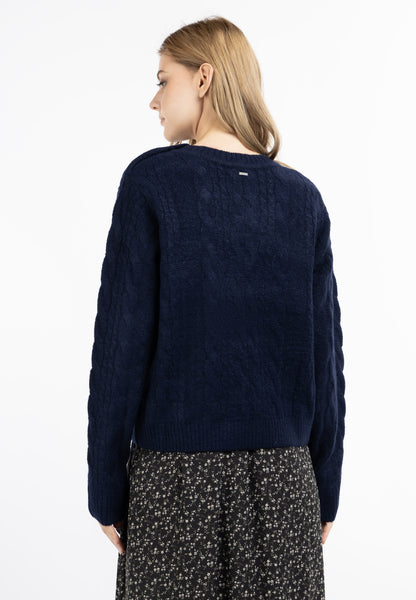 DreiMaster Vintage damski sweter dzianinowy