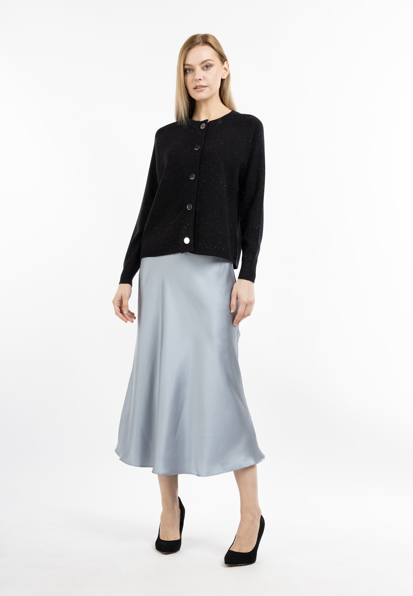 DreiMaster Klassik women's cardigan with Button