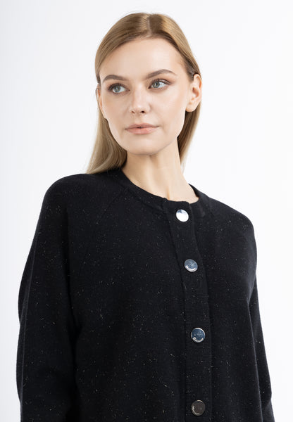 DreiMaster Klassik women's cardigan with Button