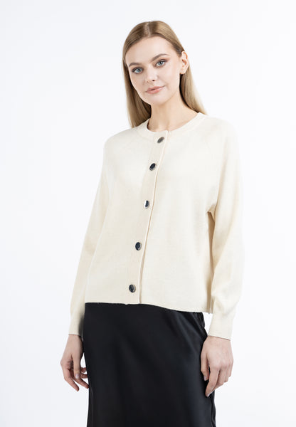 DreiMaster Klassik women's cardigan with Button