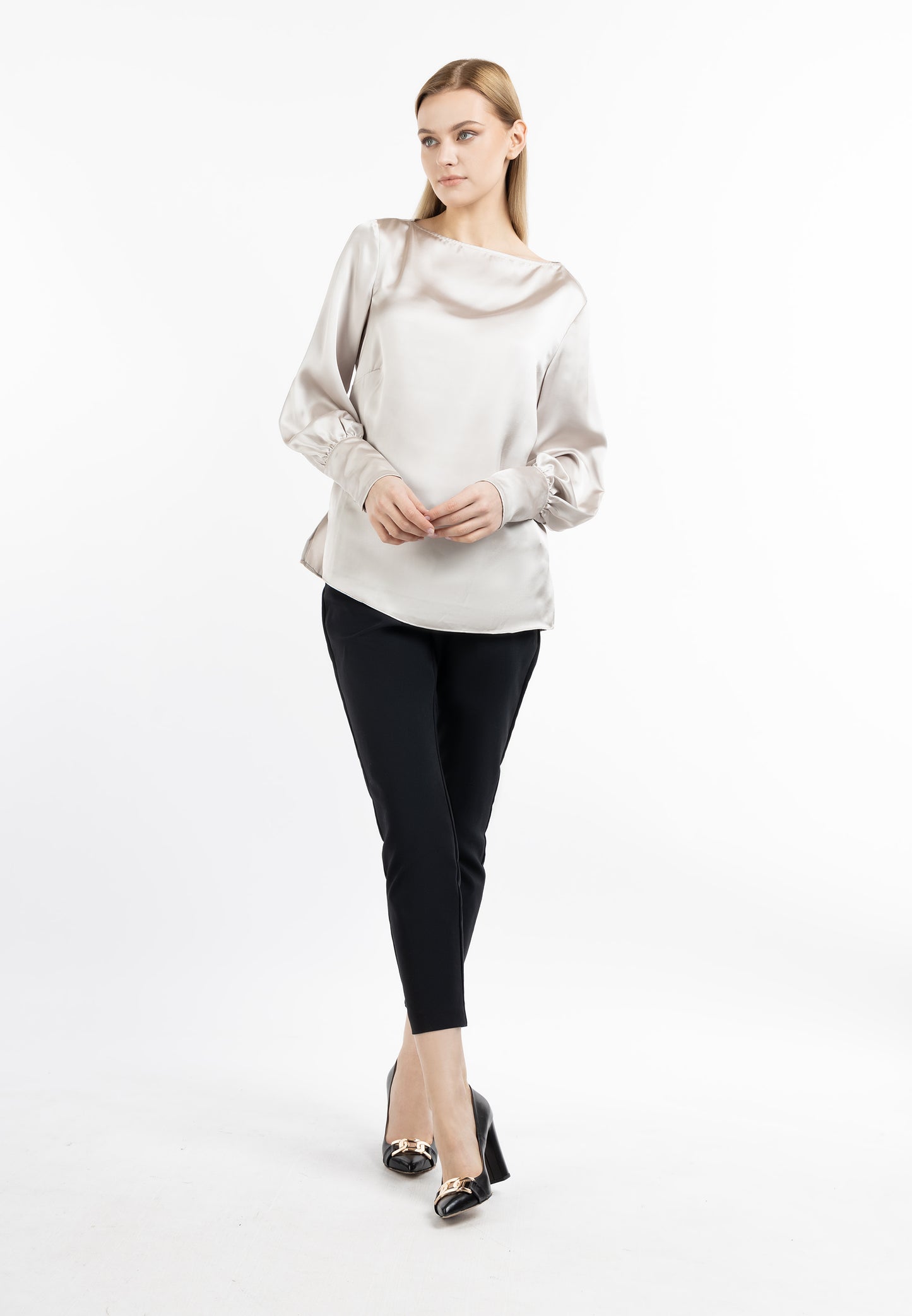 DreiMaster Klassik women's long sleeve blouse