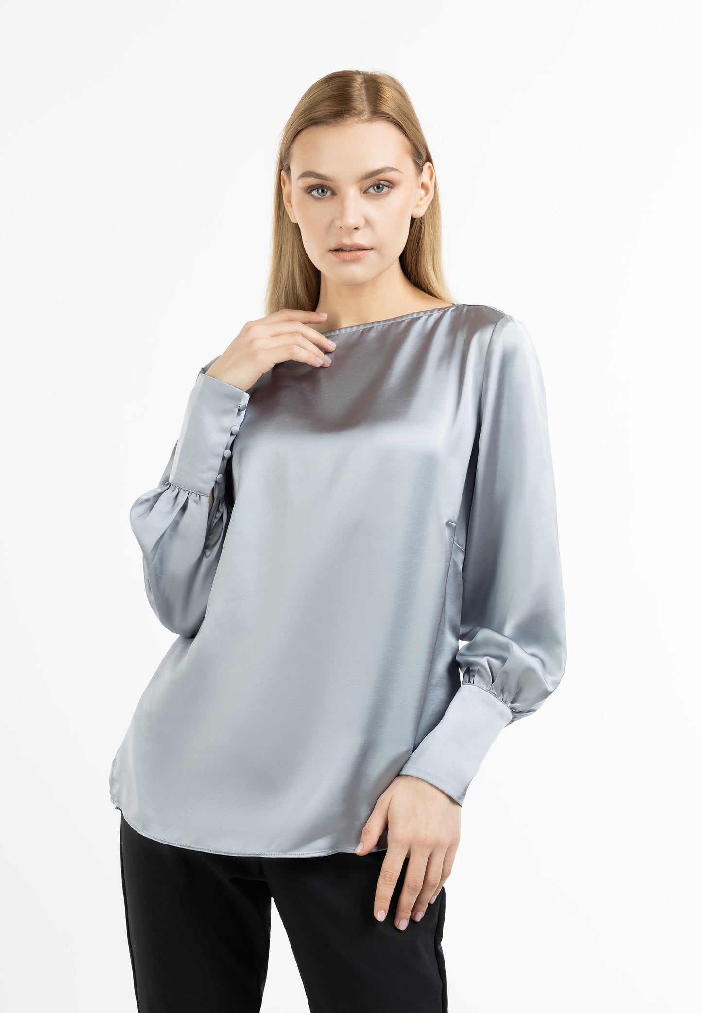 DreiMaster Klassik women's long sleeve blouse