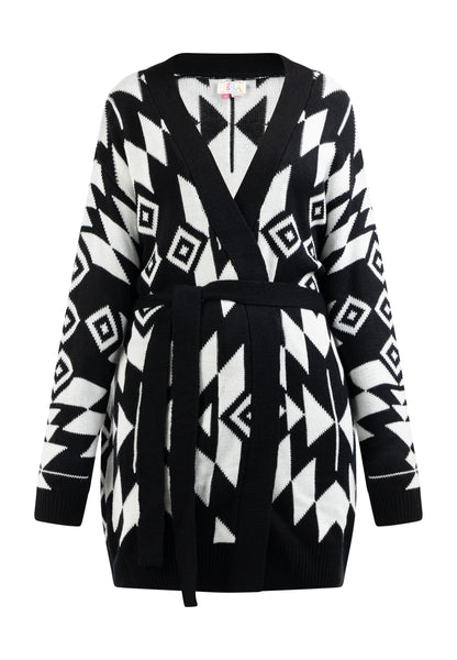 IZIA women's open knit cardigan