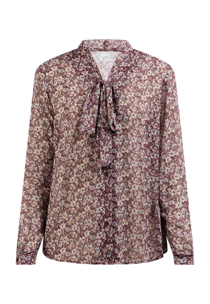usha women's long sleeve blouse