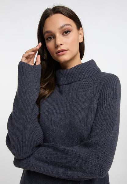 RISA women's knit long sleeve midi dress