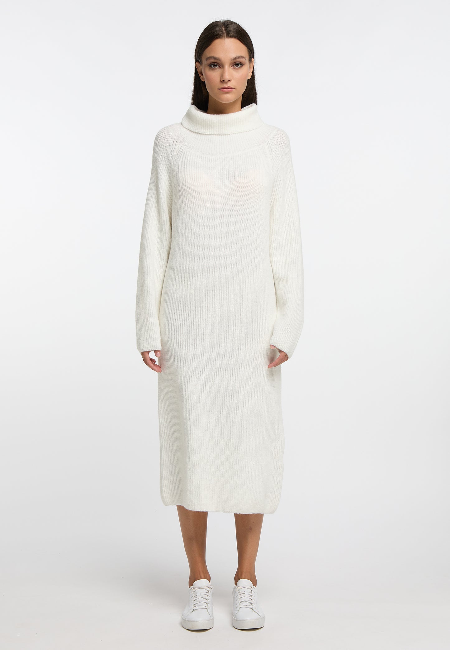 RISA women's knit long sleeve midi dress