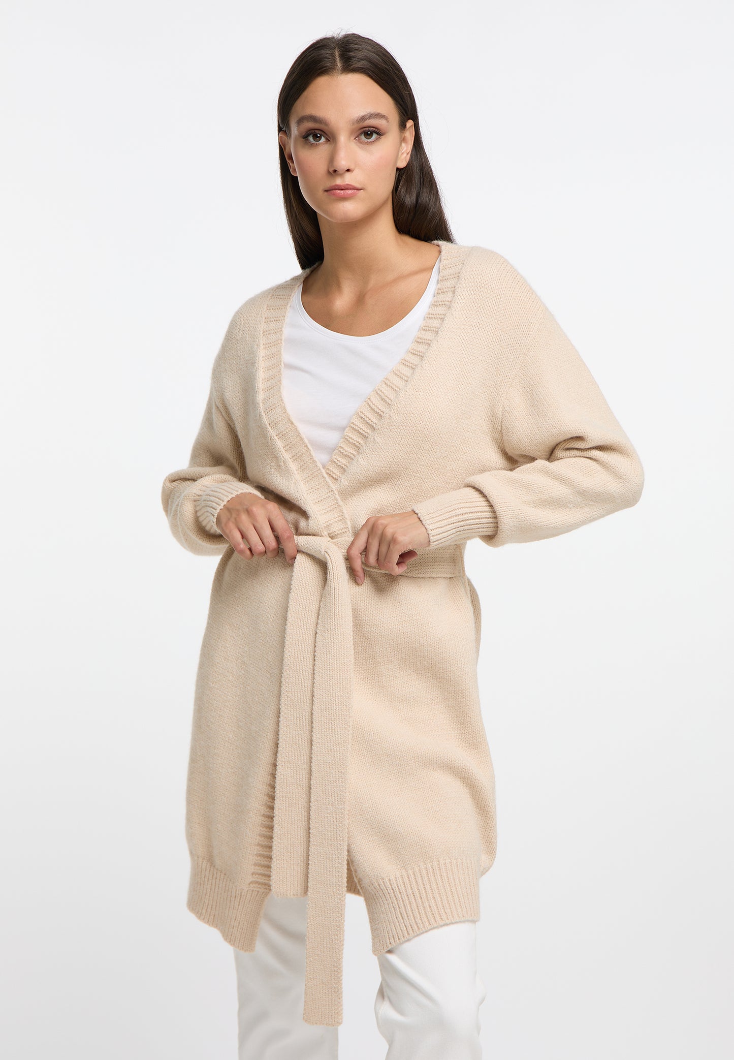 RISA women's knit Long cardigan